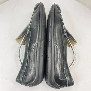 Ecco | Shoes | Ecco Mens 45 Black Leather Driving Loafers  display picture 1
